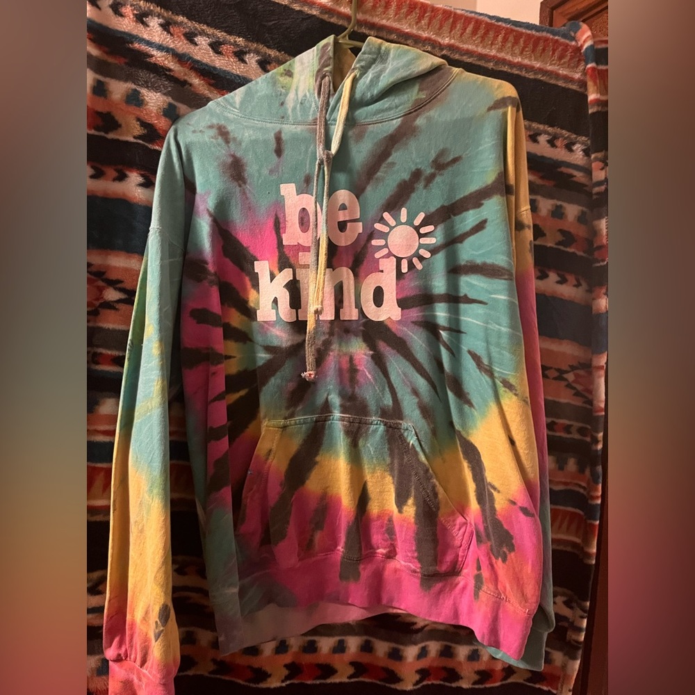 Tie-dye hoodie